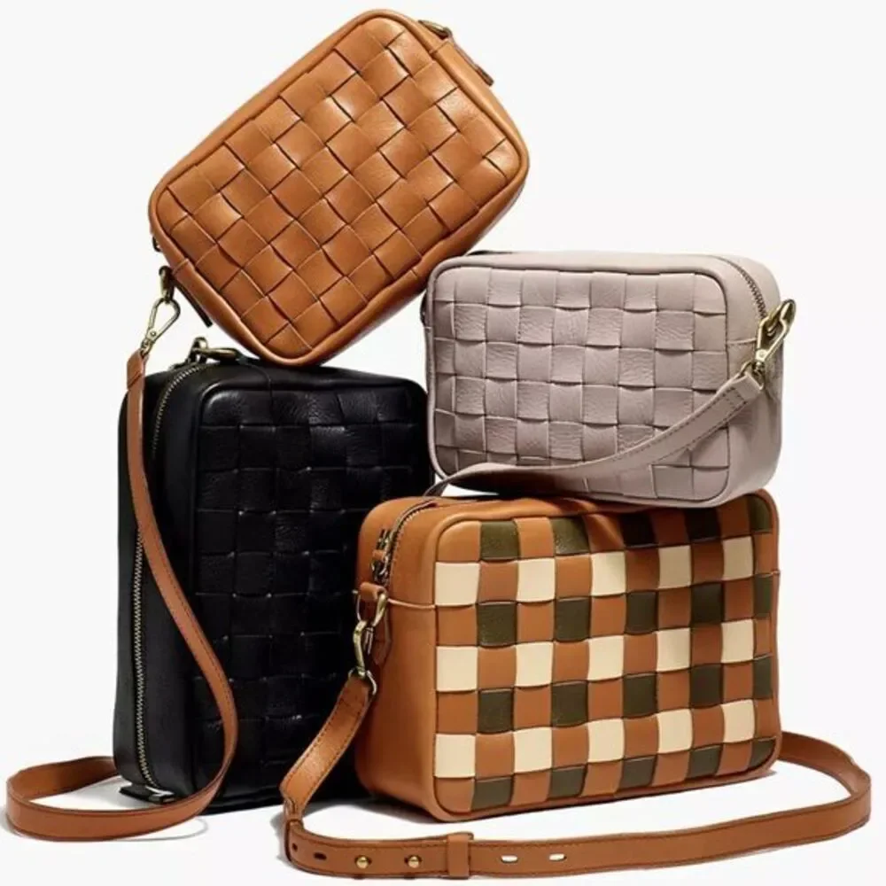NEW‎ Madewell The Transport Camera Bag: Woven Edition NWT